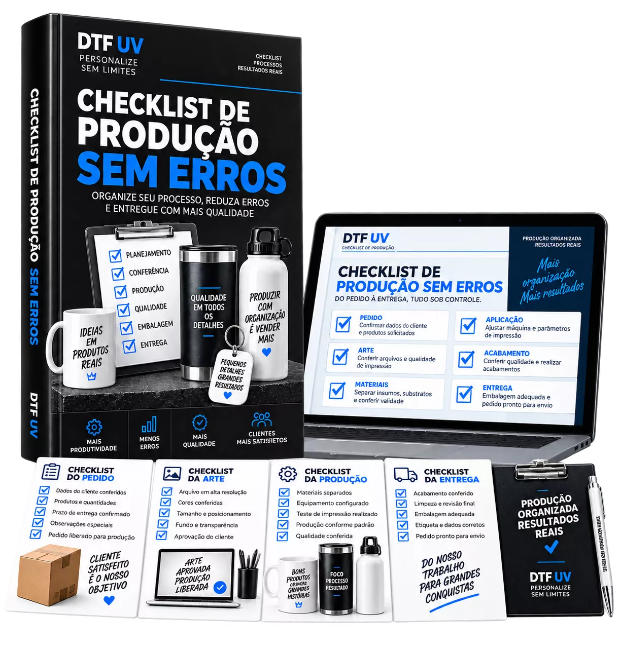Checklist de produção sem erros incluído como bônus