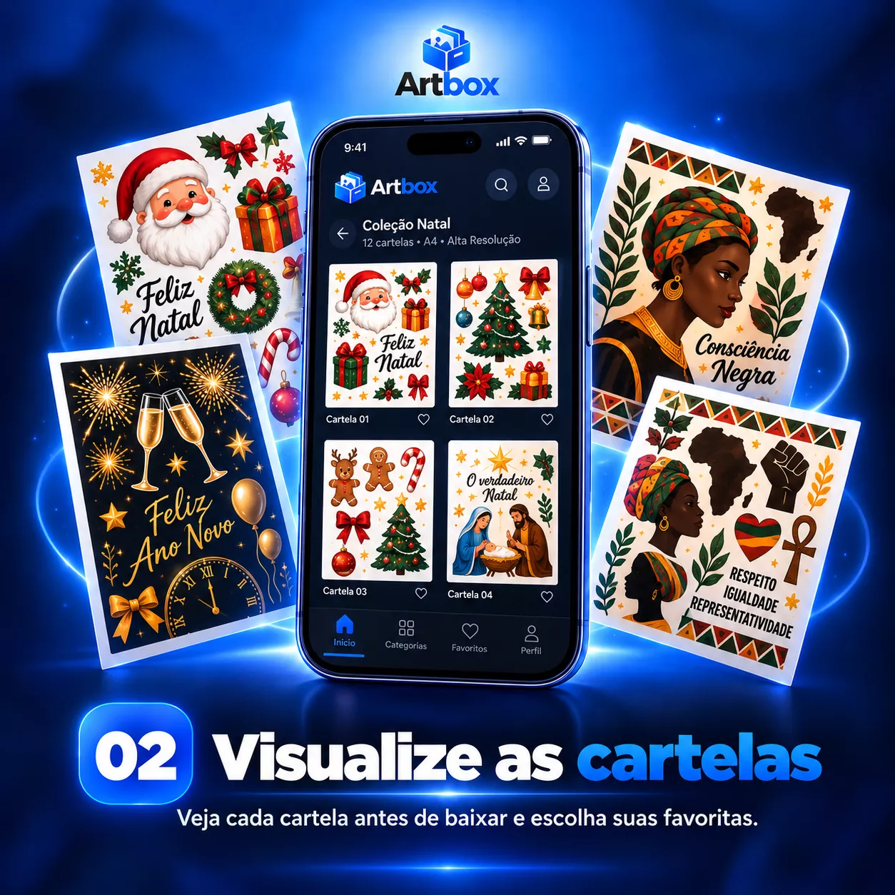 Tela 2 do aplicativo Artbox